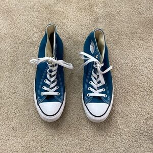 Converse
Snorkel Blue White Canvas High Top Size 8